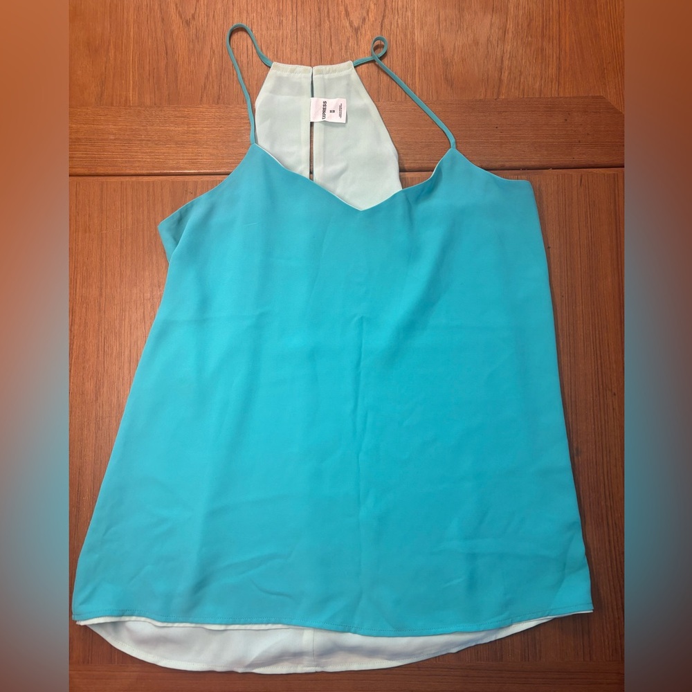 Express Reversible Teal Blue Barcelona Camisole